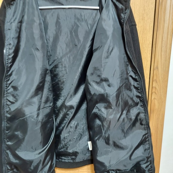 Nordic Track Fleece Jacket Ski Snowboard Full Zip Coat Black Large‎ - Picture 8 of 11